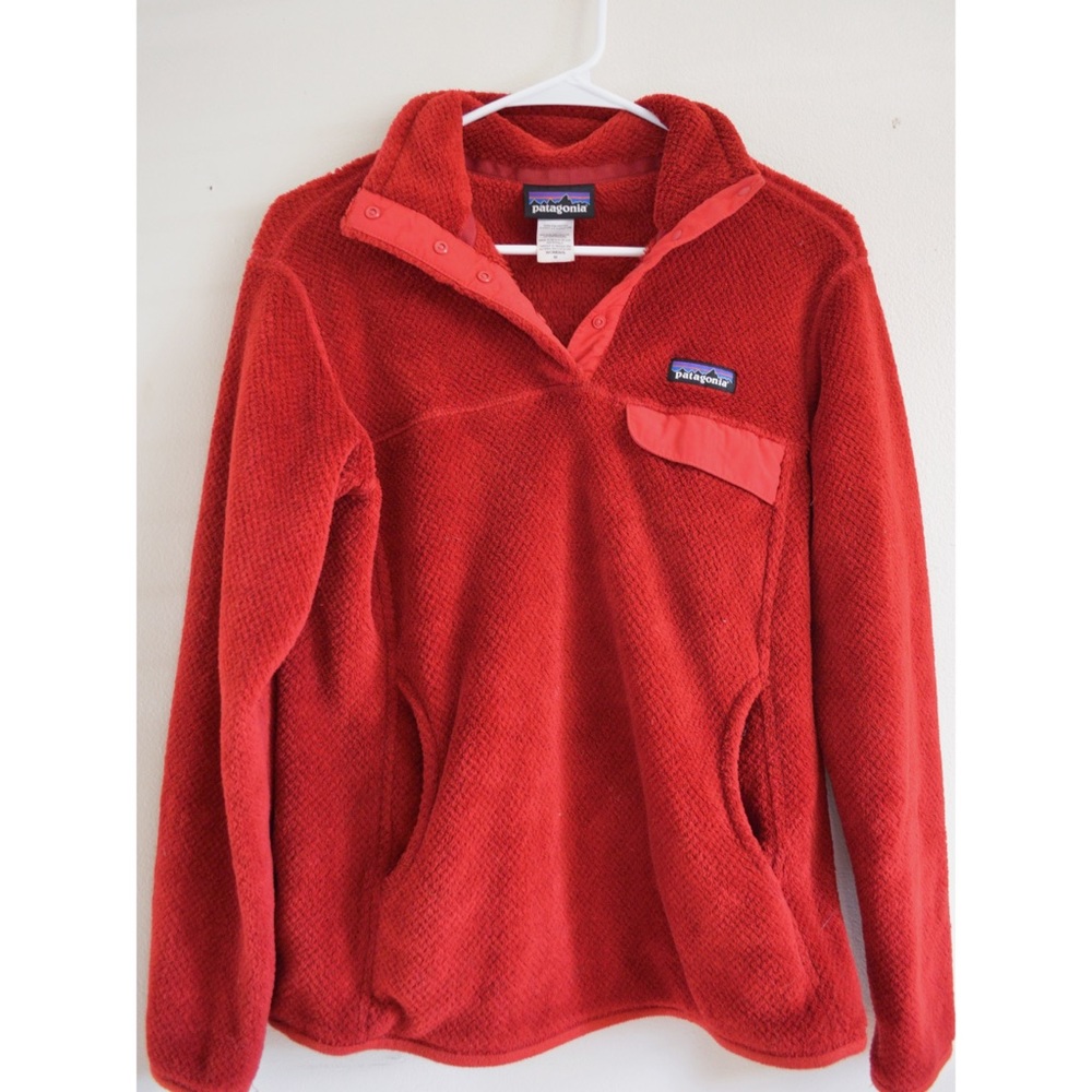 Patagonia women’s fleece pullover jacket size M